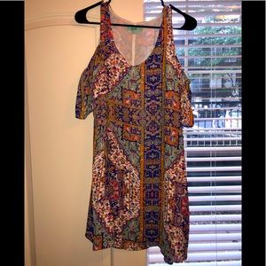 Karlie Cold Shoulder Dress